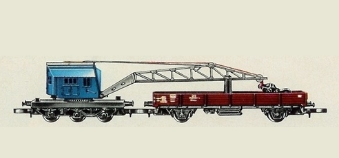 Märklin 8621 Crane Car