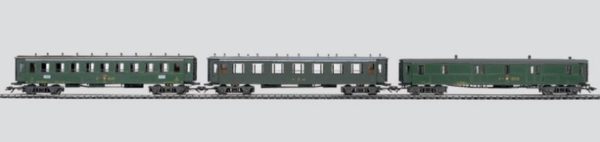 Märklin 42383 Swiss Oldtimer Passenger Train Wagon Set