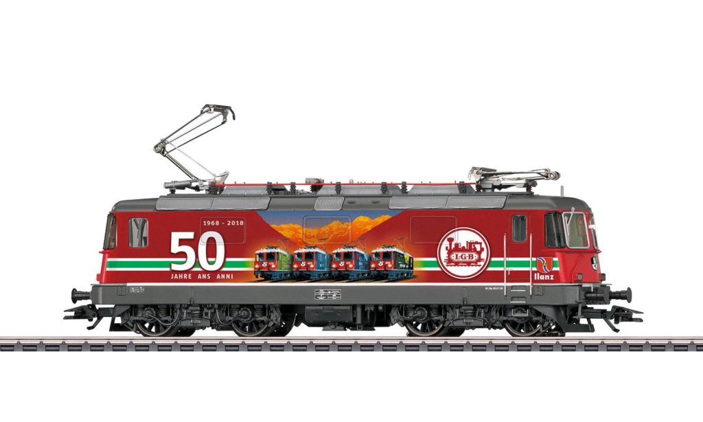 Märklin 37351 LGB 50 Year Anniversary Re 4/4 II Electric Locomotive