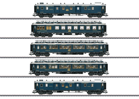 Märklin 42790 Simplon Orient Express Train Passenger Car Set 1