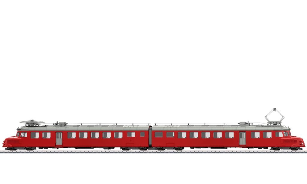 Märklin 39260 SBB Churchill Red Arrow Railcar