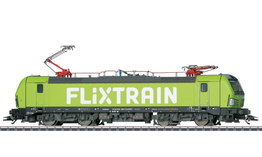 Märklin 36186 Flixtrain Vectron Electric Locomotive